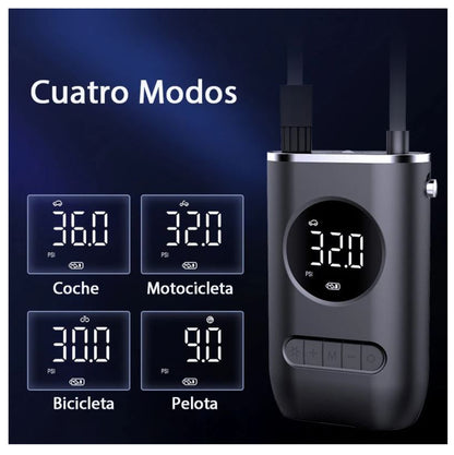 MIni Compresor TurboAir | Infla cualquier llanta en minutos, sin esfuerzo